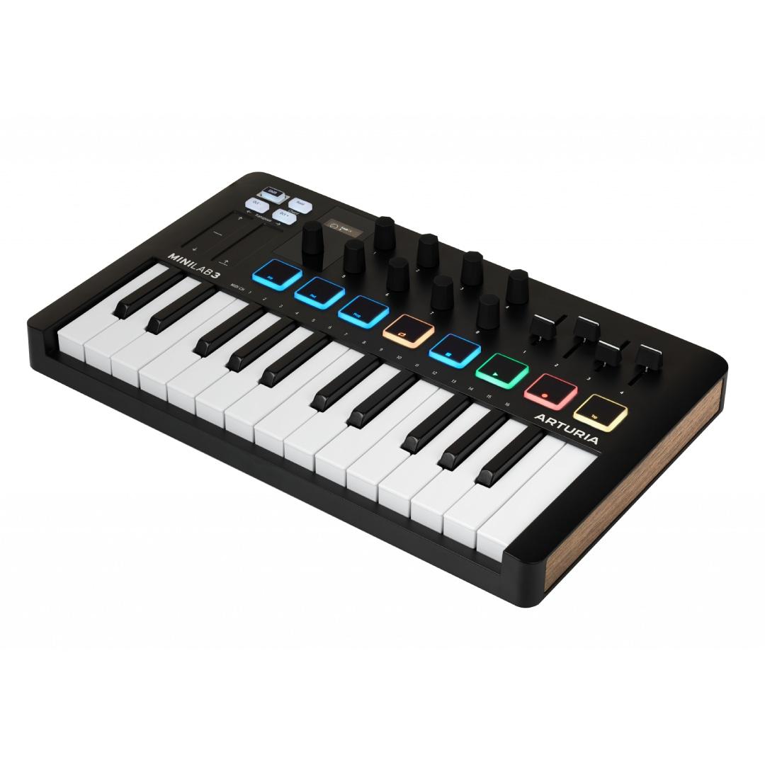 Arturia MiniLab 3 Black midi klaviatūra