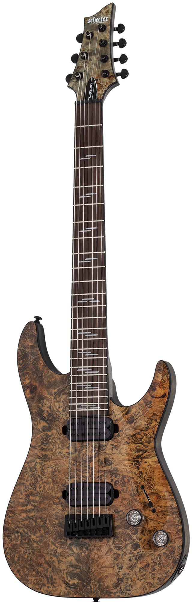 Schecter Omen Elite-7 CHAR ģitāra