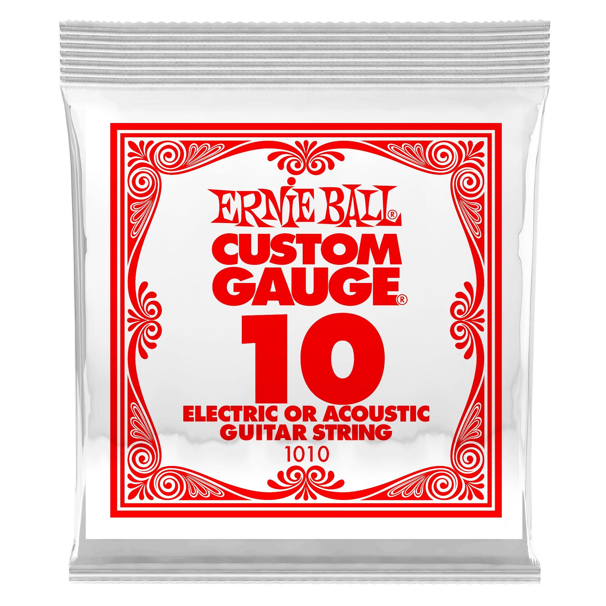 Ernie Ball 1010 .010 Plain steel
