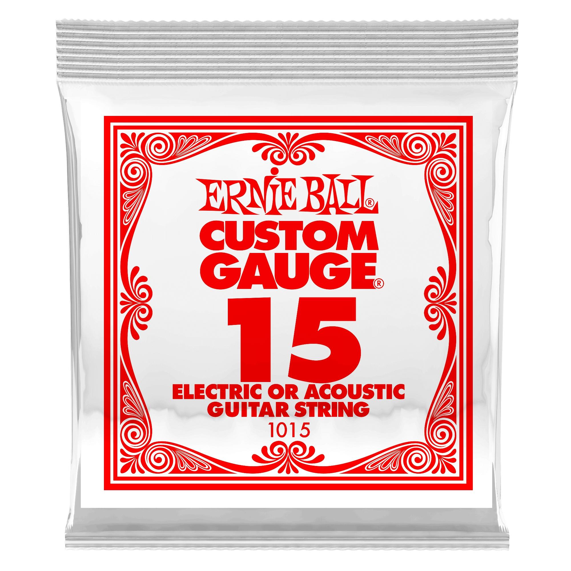 Ernie Ball 1015 .015 Plain Steel