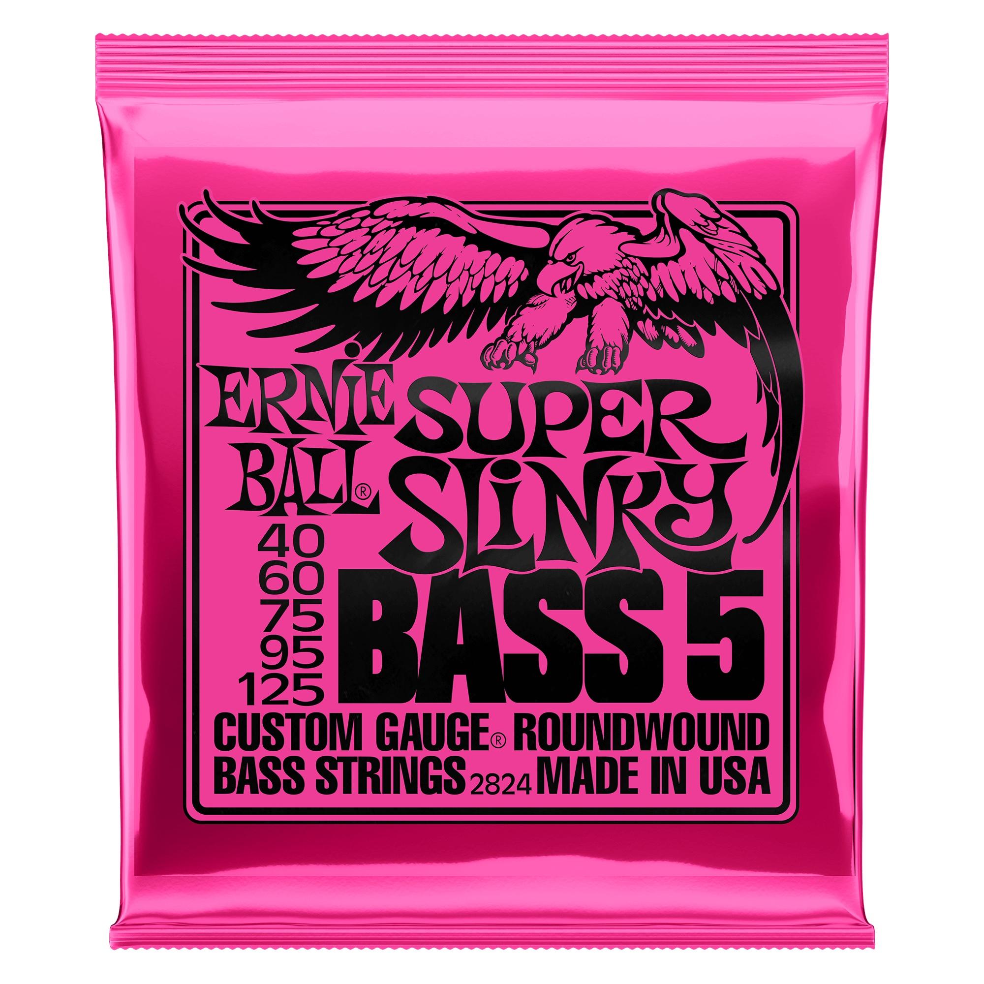 Ernie Ball 2824 Super Slinky 5-String