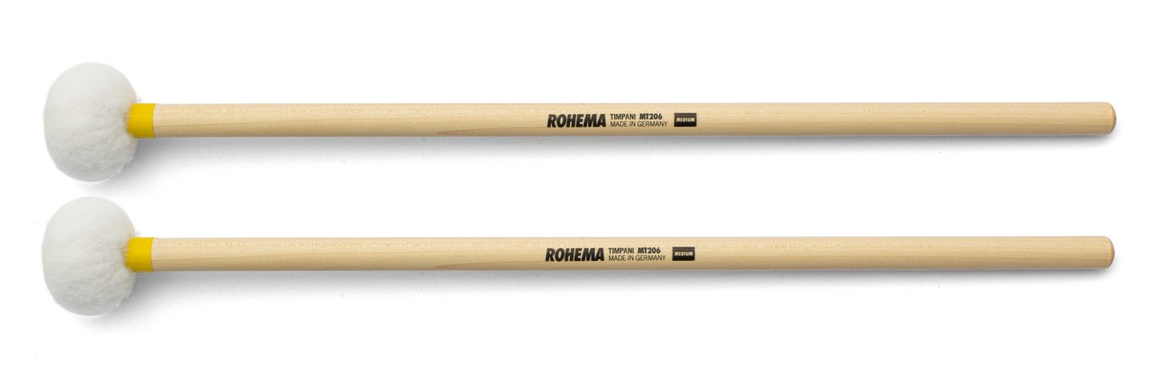 Rohema MT206 — timpānu vālītes